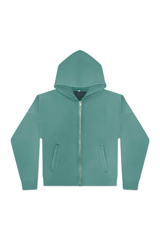 Green vintage hoodie - nineth closet