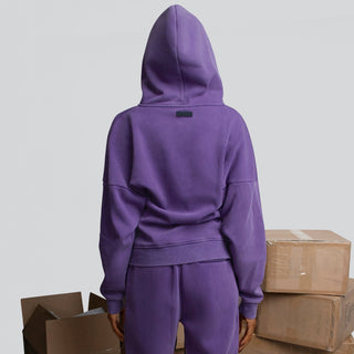 Purple vintage hoodie - nineth closet