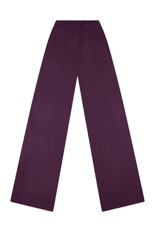 NINETH Knit Pant (Plum) - nineth closet